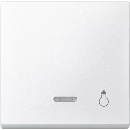 Schneider Electric Merten 430919 Billentyű, lámpajellel, fényjelzős funkciókhoz, System-M, mattfehér