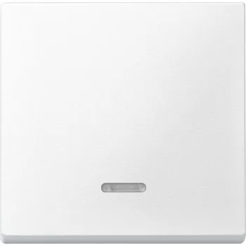  Schneider Electric Merten 431019 billentyű fényjelzős funkciókhoz mattfehér - System-M (M-Plan / M-Pure / M-Smart)