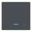 Schneider Electric Merten 431714 billentyű dugalj-jellel, jelzőfényes funkciókhoz antracit - System-M (M-Plan / M-Pure / M-Smart)
