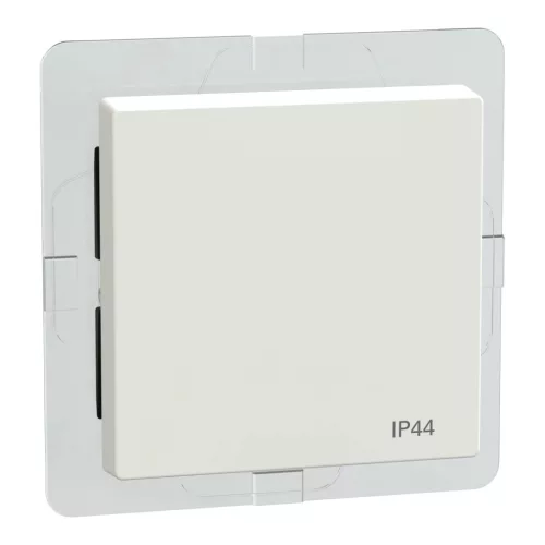 Schneider Electric Merten 432019 IP44-es billentyű polárfehér - System-M (M-Plan / M-Pure / M-Smart)