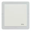 Schneider Electric Merten 432019 IP44-es billentyű polárfehér - System-M (M-Plan / M-Pure / M-Smart)