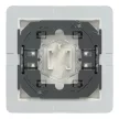 Schneider Electric Merten 432019 IP44-es billentyű polárfehér - System-M (M-Plan / M-Pure / M-Smart)
