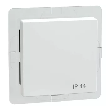   Schneider Electric Merten 432025 IP44-es billentyű aktívfehér - System-M (M-Plan / M-Pure / M-Smart)
