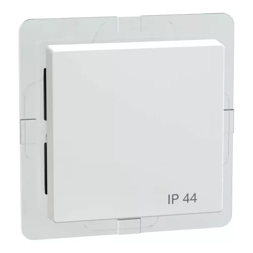 Schneider Electric Merten 432025 IP44-es billentyű aktívfehér - System-M (M-Plan / M-Pure / M-Smart)
