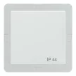 Schneider Electric Merten 432025 IP44-es billentyű aktívfehér - System-M (M-Plan / M-Pure / M-Smart)