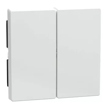 Schneider Electric Merten 432525 Dupla billentyű, System-M, aktívfehér