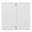 Schneider Electric Merten 432525 Dupla billentyű, System-M, aktívfehér