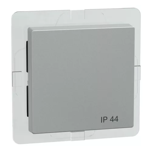 Schneider Electric Merten 433060 IP44-es billentyű alumínium - System-M (M-Plan / M-Pure / M-Smart)