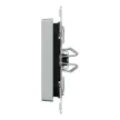 Schneider Electric Merten 433060 IP44-es billentyű alumínium - System-M (M-Plan / M-Pure / M-Smart)