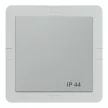 Schneider Electric Merten 433060 IP44-es billentyű alumínium - System-M (M-Plan / M-Pure / M-Smart)