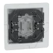 Schneider Electric Merten 433060 IP44-es billentyű alumínium - System-M (M-Plan / M-Pure / M-Smart)