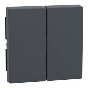 Schneider Electric Merten 433514 Dupla billentyű, System-M, antracit