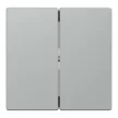 Schneider Electric Merten 433560 Dupla billentyű, System-M, alumínium
