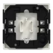 Schneider Electric Merten 435219 billentyű dugalj-jellel, jelzőfényes funkciókhoz polárfehér - System-M (M-Plan / M-Pure / M-Smart)