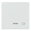 Schneider Electric Merten 435225 billentyű dugalj-jellel, jelzőfényes funkciókhoz aktívfehér - System-M (M-Plan / M-Pure / M-Smart)