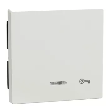   Schneider Electric Merten 435319 billentyű kulcsjellel, jelzőfényes funkciókhoz polárfehér - System-M (M-Plan / M-Pure / M-Smart)