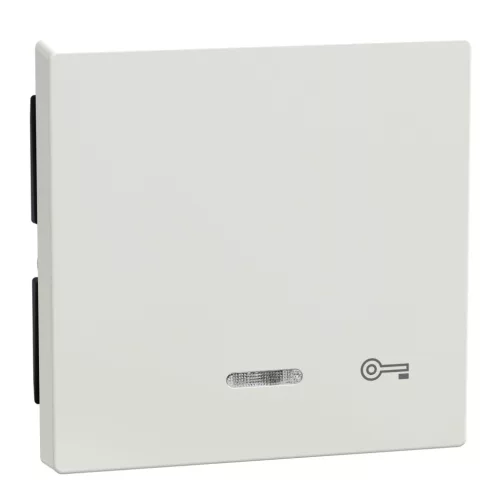 Schneider Electric Merten 435319 billentyű kulcsjellel, jelzőfényes funkciókhoz polárfehér - System-M (M-Plan / M-Pure / M-Smart)