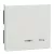 Schneider Electric Merten 435319 billentyű kulcsjellel, jelzőfényes funkciókhoz polárfehér - System-M (M-Plan / M-Pure / M-Smart)