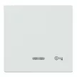 Schneider Electric Merten 435325 billentyű kulcsjellel, jelzőfényes funkciókhoz aktívfehér - System-M (M-Plan / M-Pure / M-Smart)