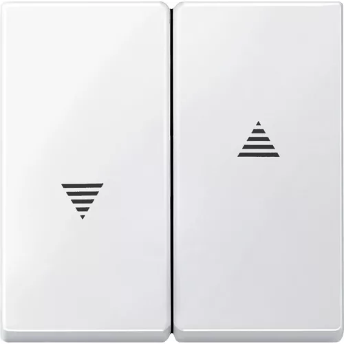 Schneider Electric Merten 435519 Dupla billentyű, redőnyvezérléshez, System-M, mattfehér