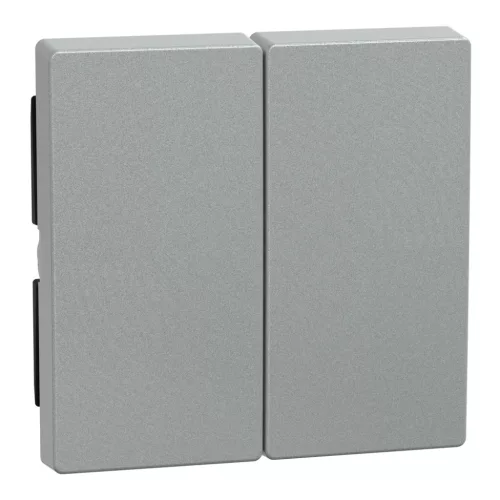 Schneider Electric Merten 435560 Dupla billentyű, redőnyvezérléshez, System-M, alumínium