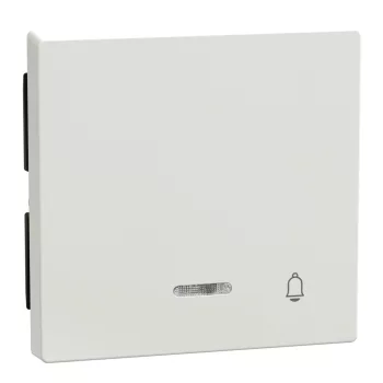   Schneider Electric Merten 435819 billentyű csengőjellel, jelzőfényes funkciókhoz polárfehér - System-M (M-Plan / M-Pure / M-Smart)