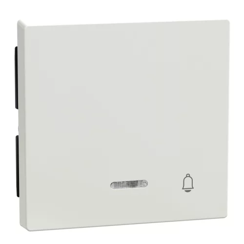 Schneider Electric Merten 435819 billentyű csengőjellel, jelzőfényes funkciókhoz polárfehér - System-M (M-Plan / M-Pure / M-Smart)
