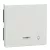 Schneider Electric Merten 435819 billentyű csengőjellel, jelzőfényes funkciókhoz polárfehér - System-M (M-Plan / M-Pure / M-Smart)