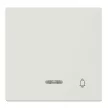 Schneider Electric Merten 435819 billentyű csengőjellel, jelzőfényes funkciókhoz polárfehér - System-M (M-Plan / M-Pure / M-Smart)