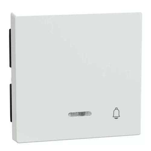 Schneider Electric Merten 435825 billentyű csengőjellel, jelzőfényes funkciókhoz aktívfehér - System-M (M-Plan / M-Pure / M-Smart)