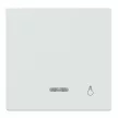 Schneider Electric Merten 435925 Billentyű, lámpajellel, fényjelzős funkciókhoz, System-M, aktívfehér