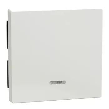   Schneider Electric Merten 436019 billentyű fényjelzős funkciókhoz polárfehér - System-M (M-Plan / M-Pure / M-Smart)