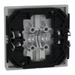 Schneider Electric Merten 437560 dupla billentyű átlátszó fényjelző ablakokkal alumínium - System-M (M-Plan / M-Pure / M-Smart)