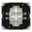 Schneider Electric Merten 438519 dupla billentyű átlátszó fényjelző ablakokkal polárfehér - System-M (M-Plan / M-Pure / M-Smart)