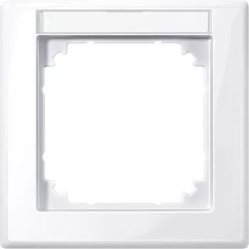 Schneider Electric Merten 470125 M-Smart feliratozható egyes keret, aktívfehér