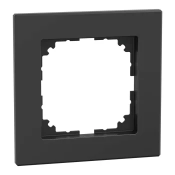   Schneider Electric Merten M-Plan 475114 egyes fém keret ródium - System-M