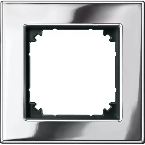 Schneider Electric Merten 475139 M-Plan egyes keret, króm (fém)