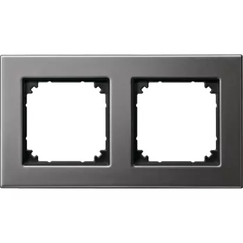 Schneider Electric Merten 475214 M-Plan kettes keret, ródium (fém)