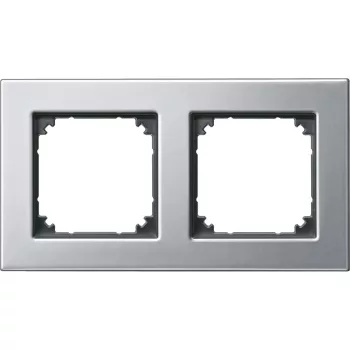 Schneider Electric Merten 475260 M-Plan kettes keret, platina (fém)
