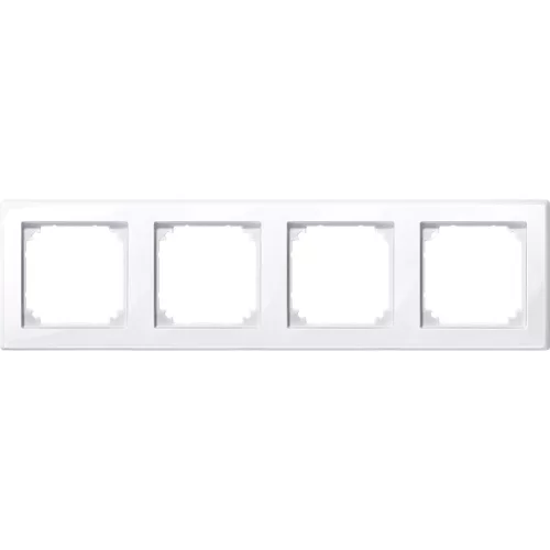 Schneider Electric Merten 478425 M-Smart négyes keret, aktívfehér