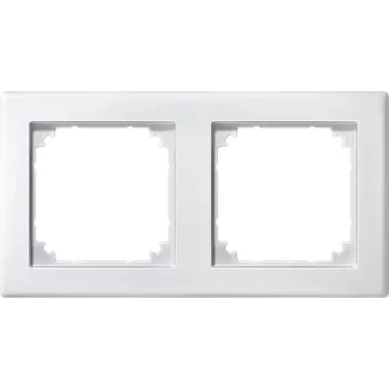 Schneider Electric Merten 484219 M-Smart kettes keret, mattfehér