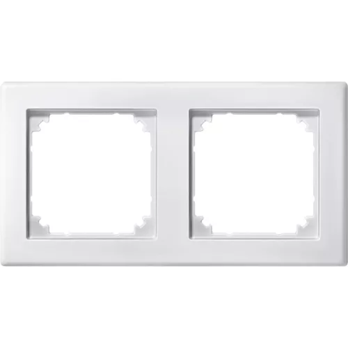 Schneider Electric Merten 484219 M-Smart kettes keret, mattfehér