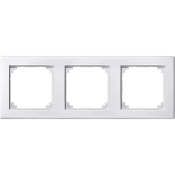 Schneider Electric Merten 484319 M-Smart hármas keret, mattfehér
