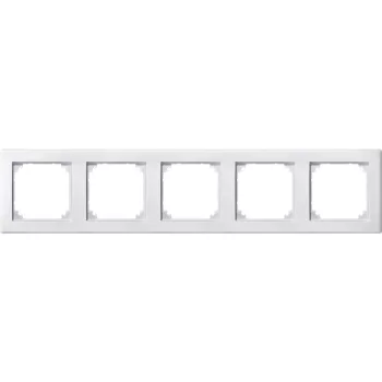 Schneider Electric Merten 484519 M-Smart ötös keret, mattfehér