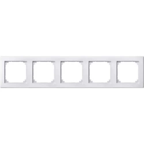 Schneider Electric Merten 484519 M-Smart ötös keret, mattfehér