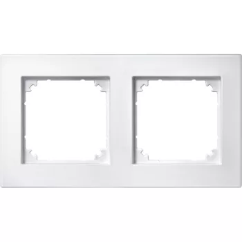 Schneider Electric Merten 486219 M-Plan kettes keret, mattfehér