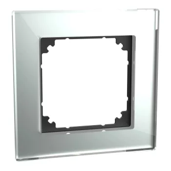 Schneider Electric Merten 489160 M-Plan egyes keret, gyémántfehér (üveg)