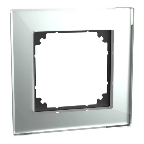 Schneider Electric Merten 489160 M-Plan egyes keret, gyémántfehér (üveg)