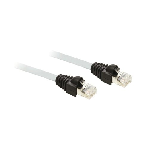 Schneider 490NTW00002 Ethernet árnyékolt sodrott érpár Kábel, 2M, RJ45 connec.