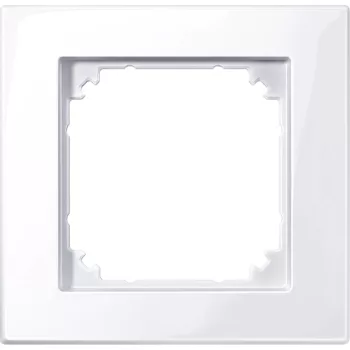   Schneider Electric Merten M-Plan 515125 egyes műanyag keret aktívfehér - System-M